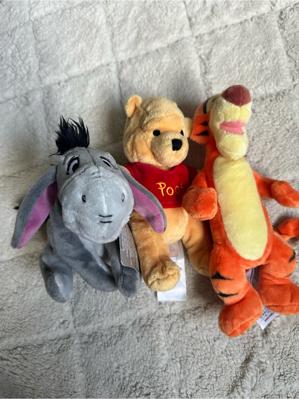Disney Parks | 3 Winnie The Pooh Plush Stuffed Animals | New with tags